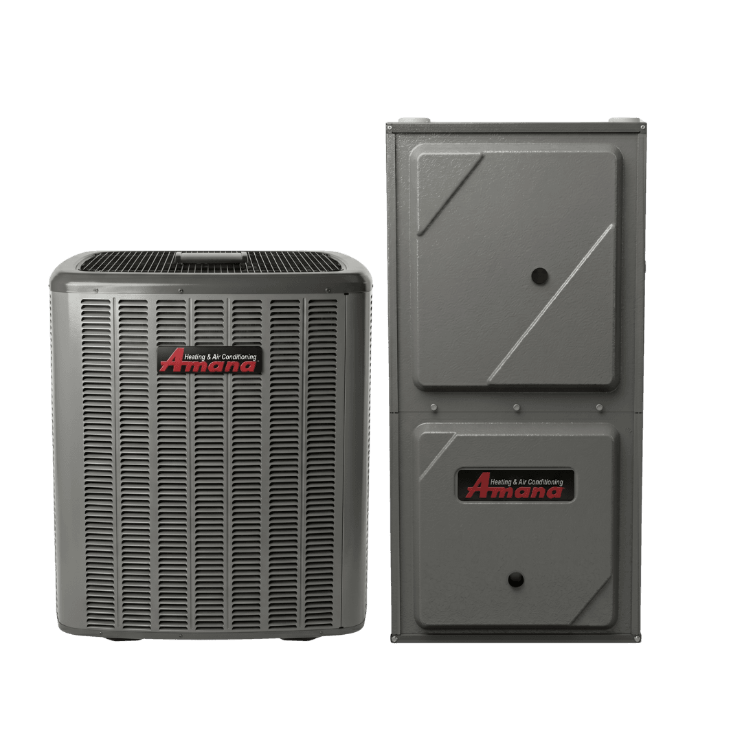 Split System - Gas Furnace — Better — Amana 14.2 SEER2 AC + 80% AFUE Gas Furnace